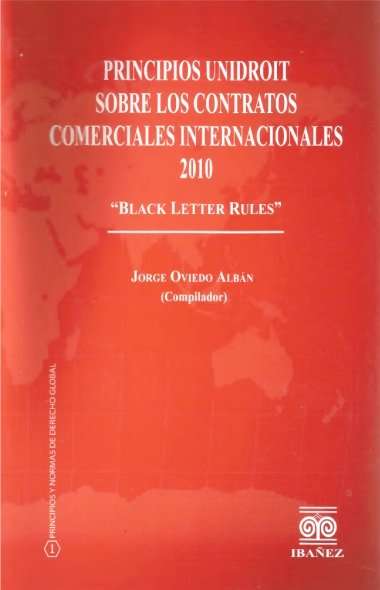 Principios Unidroit  Sobre los contratos comerciales internacionales